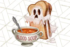 1950s Vintage Halloween Clipart Retro Soda Fountain Clip Art Product Image 4