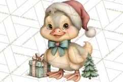 Christmas Village Clipart PNG, Winter Holiday Cottage Town Product Image 4
