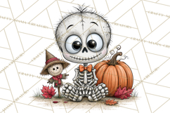 Halloween Village Pumpkin Patch PNG Clipart Product Image 4