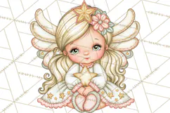 Pastel Christmas Friends Printable Clipart PNG Product Image 4