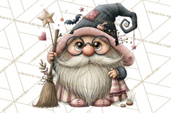 Gnome Hollow Halloween Clipart PNG Product Image 2