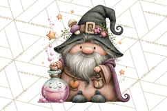 Gnome Hollow Halloween Clipart PNG Product Image 3