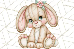 Pastel Christmas Friends Printable Clipart PNG Product Image 2