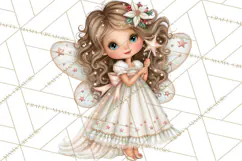 Christmas Fairy World Clipart PNG Product Image 3