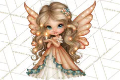 Christmas Fairy World Clipart PNG Product Image 4