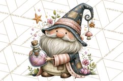 Gnome Hollow Halloween Clipart PNG Product Image 4