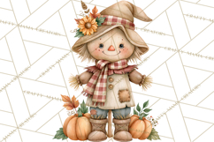 Pumpkin Munchkins Cute Halloween Clipart PNG Product Image 4