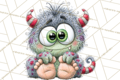 Monster Munchkins Halloween Characters PNG Product Image 5
