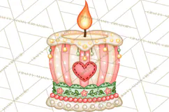 Pastel Christmas Friends Printable Clipart PNG Product Image 4