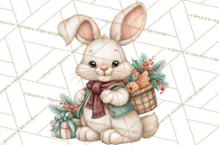 Christmas Village Clipart PNG, Winter Holiday Cottage Town Product Image 5