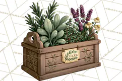Vintage Apothecary World PNG Product Image 5