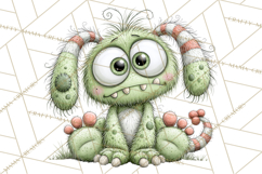 Monster Munchkins Halloween Characters PNG Product Image 2