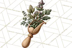 Vintage Apothecary World PNG Product Image 2