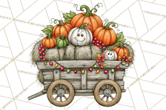 Halloween Village Pumpkin Patch PNG Clipart Product Image 5