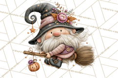 Gnome Hollow Halloween Clipart PNG Product Image 2