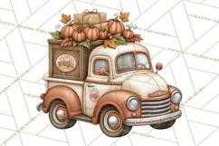 Autumn Critter Town Clipart PNG, Fall Cottage Animal Town Product Image 2