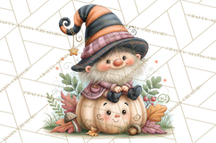 Gnome Hollow Halloween Clipart PNG Product Image 4