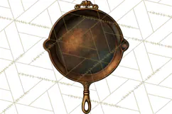 Vintage Farmhouse Kitchen Clipart PNG Product Image 4