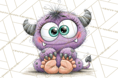 Monster Munchkins Halloween Characters PNG Product Image 4