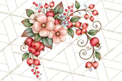 Christmas Fairy World Clipart PNG Product Image 5