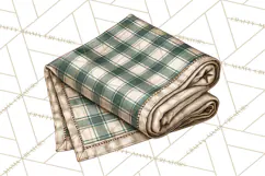 Vintage Farmhouse Kitchen Clipart PNG Product Image 2
