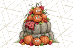 Halloween Village Pumpkin Patch PNG Clipart Product Image 5