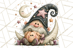 Gnome Hollow Halloween Clipart PNG Product Image 2