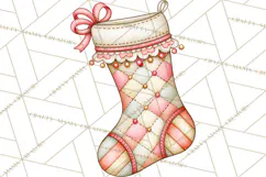 Pastel Christmas Friends Printable Clipart PNG Product Image 2
