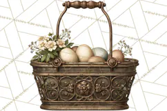 Vintage Farmhouse Kitchen Clipart PNG Product Image 3