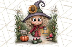 Halloween Village Pumpkin Patch PNG Clipart Product Image 2