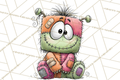 Monster Munchkins Halloween Characters PNG Product Image 3