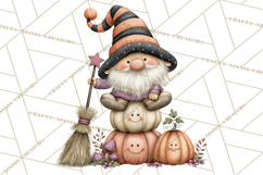 Gnome Hollow Halloween Clipart PNG Product Image 3