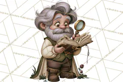 Vintage Apothecary World PNG Product Image 4