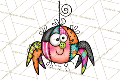 Haunted Patchwork Halloween Characters PNG Product Image 4