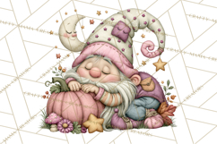 Gnome Hollow Halloween Clipart PNG Product Image 4