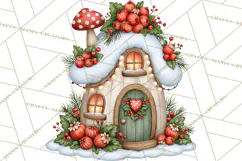Christmas Fairy World Clipart PNG Product Image 2