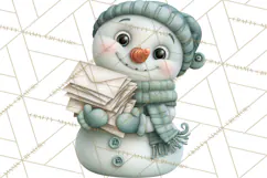 Santa’s Mailroom Christmas Clipart PNG Product Image 2