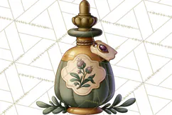 Vintage Apothecary World PNG Product Image 3