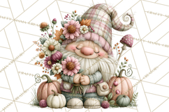 Gnome Hollow Halloween Clipart PNG Product Image 4