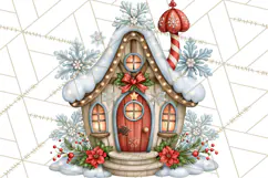 Christmas Fairy World Clipart PNG Product Image 4