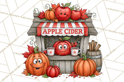 Halloween Village Pumpkin Patch PNG Clipart Product Image 3