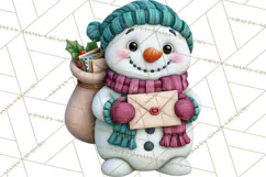 Santa’s Mailroom Christmas Clipart PNG Product Image 4