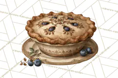 Vintage Farmhouse Kitchen Clipart PNG Product Image 5