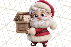 Santa’s Mailroom Christmas Clipart PNG Product Image 5