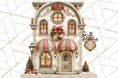 Santa's Travel Agency Christmas Clipart PNG Product Image 5