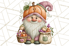Gnome Hollow Halloween Clipart PNG Product Image 5