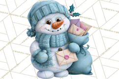 Santa’s Mailroom Christmas Clipart PNG Product Image 5
