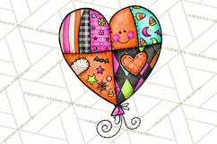 Haunted Patchwork Halloween Characters PNG Product Image 5