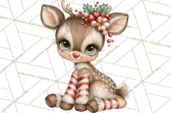 Christmas Fairy World Clipart PNG Product Image 5
