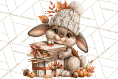 Autumn Critters PNG Cute Woodland Clipart Product Image 5